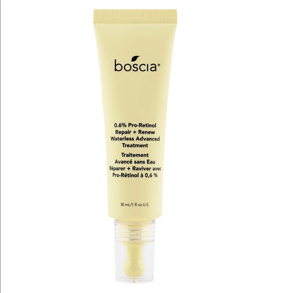 New Boscia .6% Pro-Retinol Repair + Renew Waterless Advanced Treatment (1 oz)